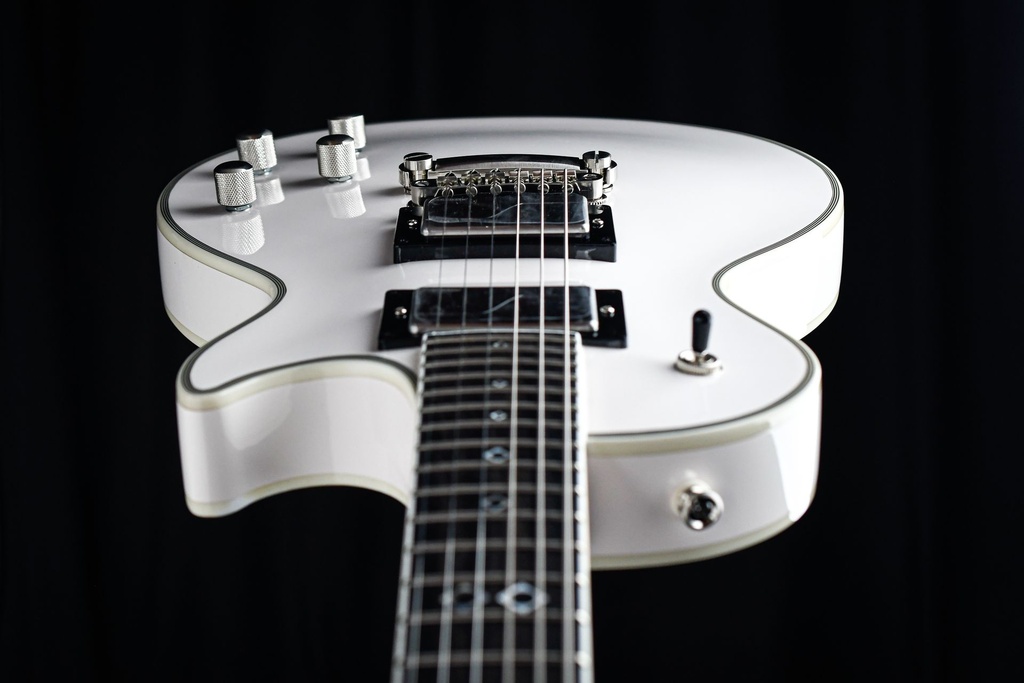 Epiphone Jerry Cantrell Prophecy Les Paul Cusom Fishman Fluence White_-13.jpg
