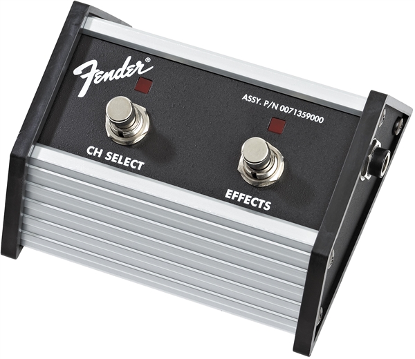Fender 2 Button Footswitch Channel Select FX On-Off