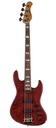 Sadowsky MetroLine 21 Fret Standard J/J Bass Limited Edition 2023 4 String Majestic Red Transparent Satin