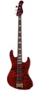 Sadowsky MasterBuilt 21 Fret Standard J/J Bass Limited Edition 2023 4 String Majestic Red Transparent High Polish