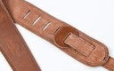TFOA Stitched Leather Guitar Strap Brown-4.jpg