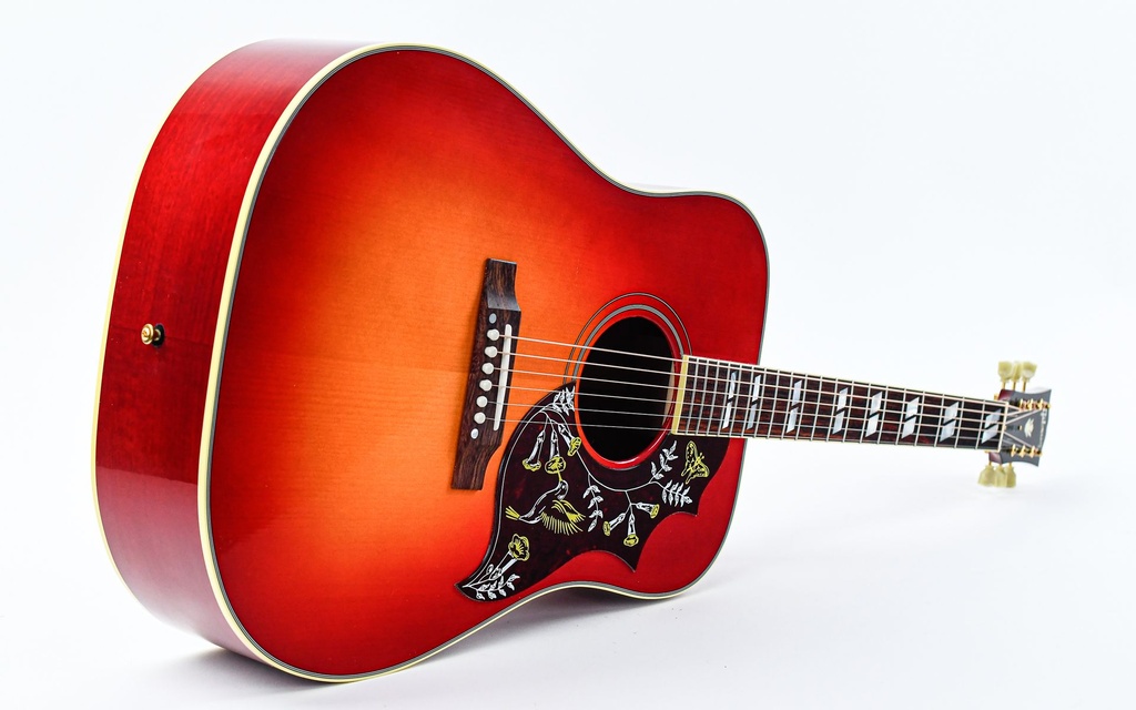 Gibson Hummingbird Red Spruce Vintage Cherry Sunburst #23142016-12.jpg