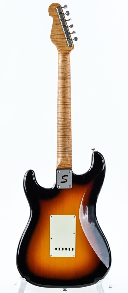 Smitty Custom Classic S 3 Tone Sunburst Aged 2023-7.jpg
