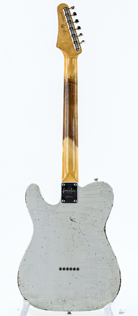 Franchin Guitars Mars Olympic White Medium Relic 2023-7.jpg