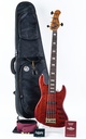 [SML021SJ5 XXGXXXRFR] Sadowsky MetroLine 21 Fret Standard JJ Bass Limited Edition 2023, 5-String Majestic Red Transparent Satin-1.jpg
