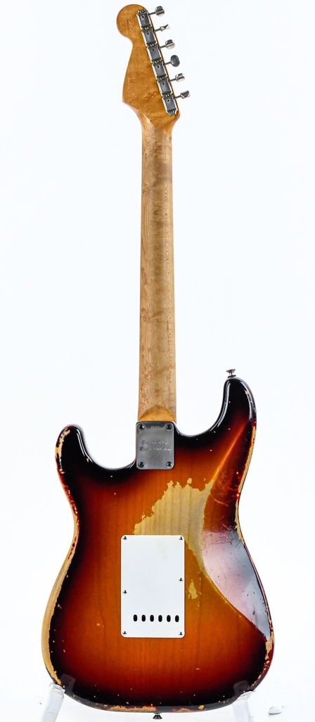 [cc135] Fender 1960s Stratocaster Cunetto Relic Sunburst 1998-7.jpg
