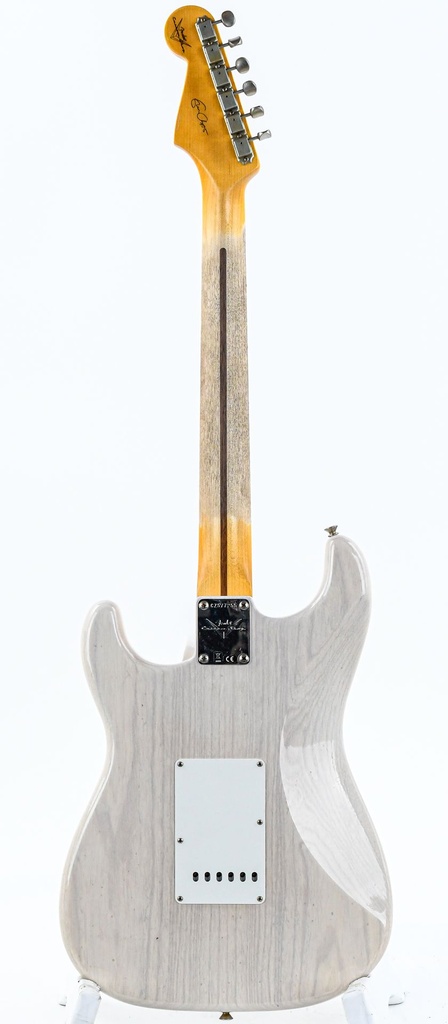Fender Eric Clapton Signature Stratocaster Journeyman Relic Maple Fingerboard Aged White Blonde-8.jpg