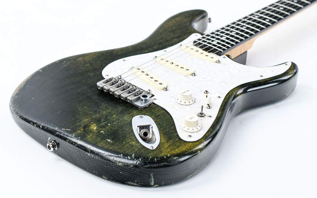 Dick Dijkman Strat Green Transparant 1992-11.jpg