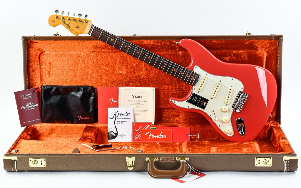 [0110260840] Fender American Vintage II 61 Stratocaster RW Fiesta Red Lefty-1.jpg