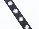 TFOA Knuckles and Leather Guitar Strap Black-2.jpg