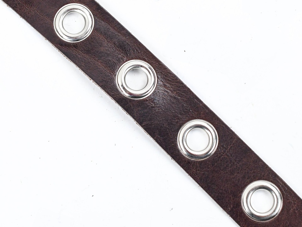 TFOA Knuckles and Leather Guitar Strap Brown-2.jpg