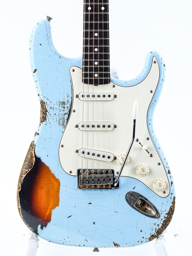 Del Tone 60s S Style Daphne Blue Over Sunburst Heavy Aged-3.jpg