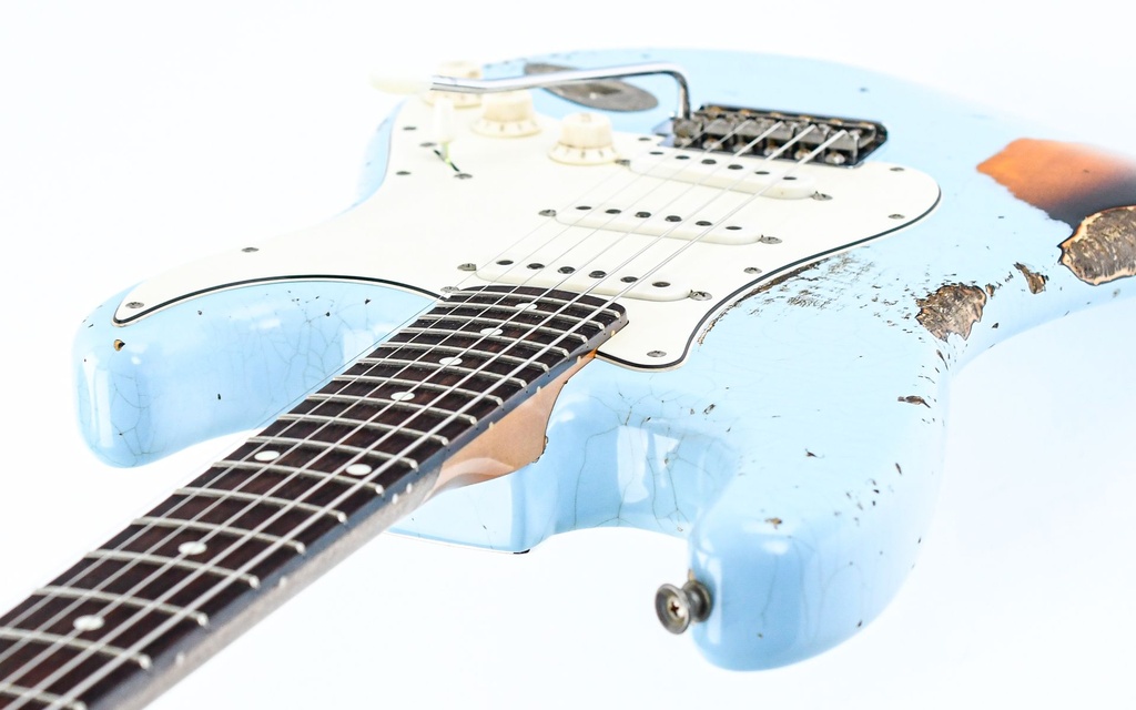 Del Tone 60s S Style Daphne Blue Over Sunburst Heavy Aged-8.jpg