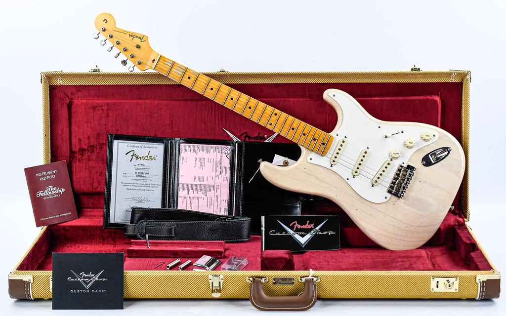 Fender Custom Shop 56 Stratocaster Journeyman Aged White Blonde 2023-1.jpg