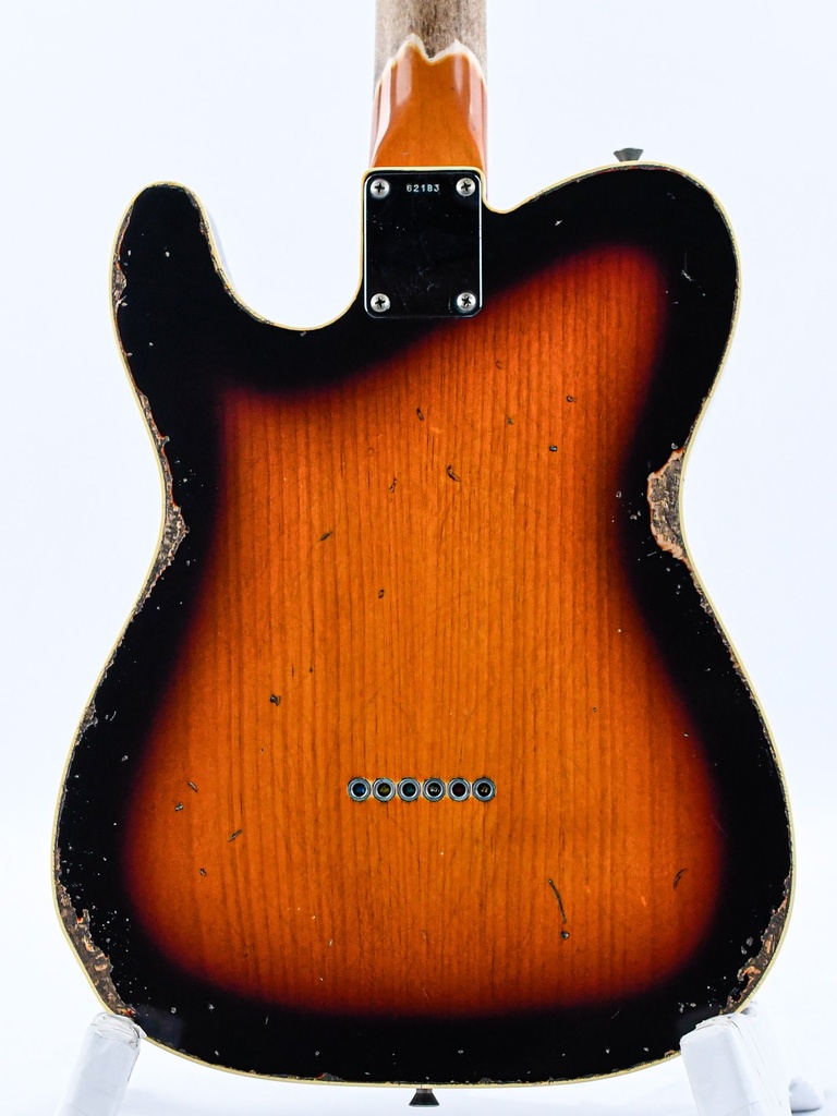 Del Tone 60s T Style Custom 3 Tone Sunburst Heavy Aged-6.jpg