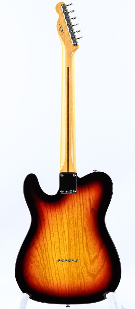 Fender Custom Shop Telecaster Thinline 3 Tone Sunburst NOS-8.jpg