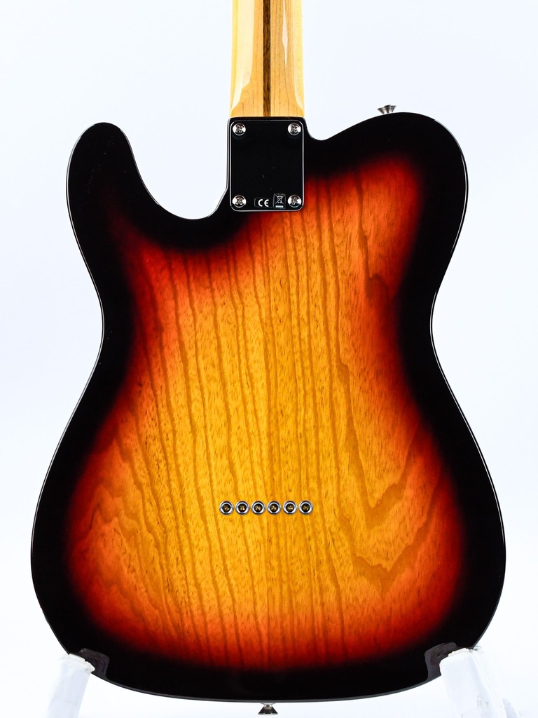 Fender Custom Shop Telecaster Thinline 3 Tone Sunburst NOS-7.jpg