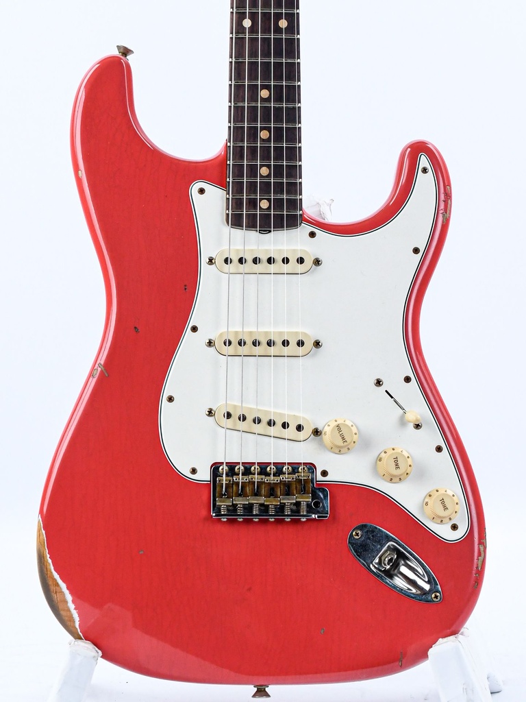 Fender Custom Shop 61 Stratocaster Fiesta Red Relic-4.jpg