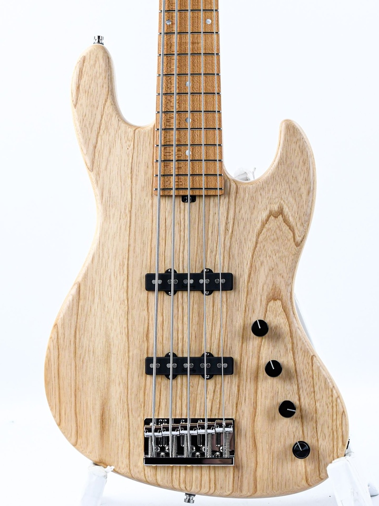 Sadowsky MasterBuilt 21-Fret Standard J-J Bass Red Alder Body 5-String Natural Transparent Satin-4.jpg