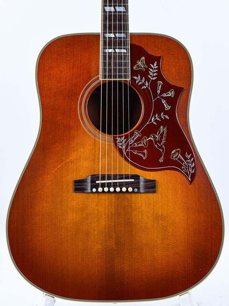 Gibson 1960 Hummingbird Fixed Bridge Heritage Cherry Sunburst-3.jpg