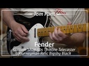 Fender Custom Shop 50s Thinline Telecaster Journeyman Relic Bigsby Black