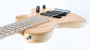 Sadowsky MetroLine 24-Fret Single Cut Bass, Swamp Ash Body, 5-String - Natural Transparent Satin-8.jpg