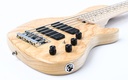 Sadowsky MetroLine 24-Fret Single Cut Bass, Swamp Ash Body, 5-String - Natural Transparent Satin-11.jpg