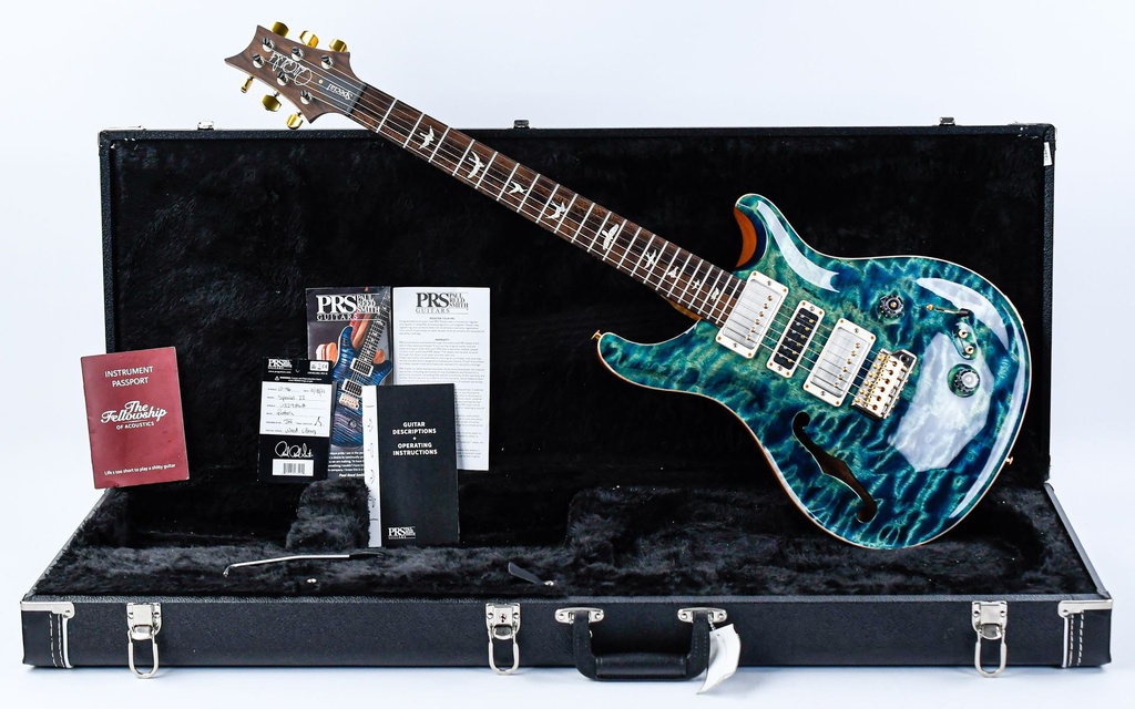 PRS Special 22 Semi Hollow Wood Library Quilt River Blue 10 Top 2021-1.jpg