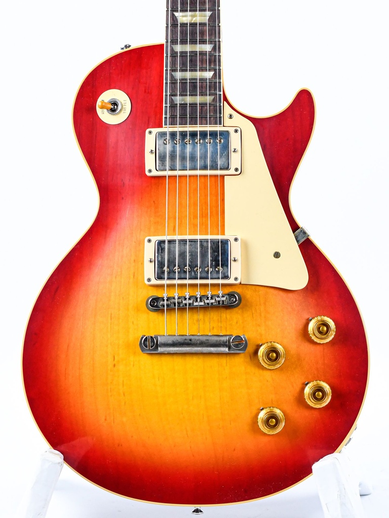 [LPR58ULWCSNH1] Gibson 1958 Les Paul Standard Reissue Ultra Light Aged Washed Cherry Sunburst-3.jpg