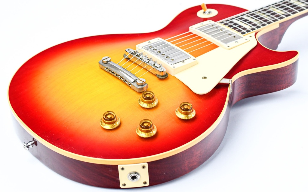 [LPR58ULWCSNH1] Gibson 1958 Les Paul Standard Reissue Ultra Light Aged Washed Cherry Sunburst-11.jpg