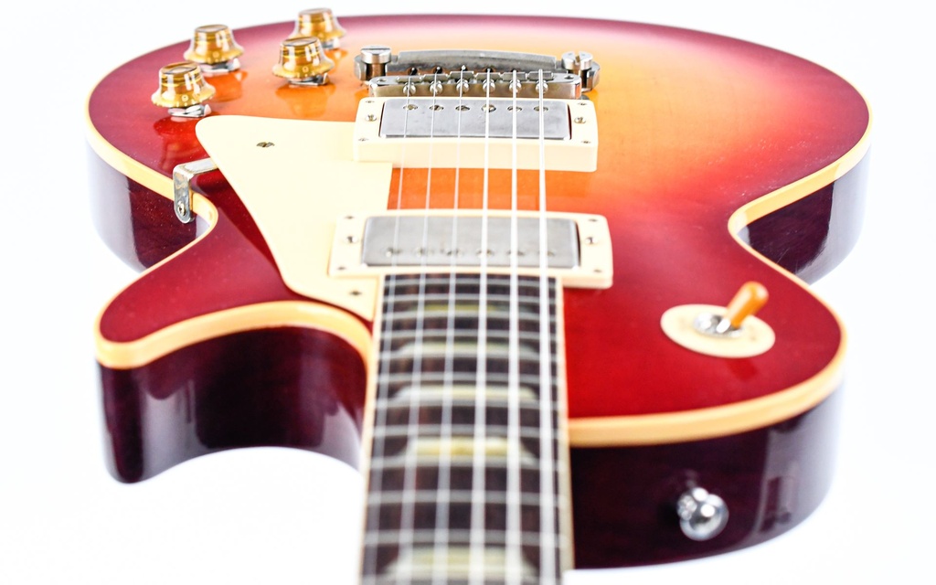 [LPR58ULWCSNH1] Gibson 1958 Les Paul Standard Reissue Ultra Light Aged Washed Cherry Sunburst-12.jpg