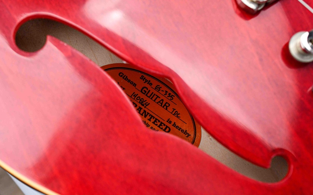 Gibson 1964 ES-335 Reissue Sixties Cherry VOS (Left-handed)-11.jpg