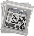 Ernie Ball 3818 John Mayer Silver Slinky 3-Pack