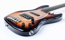 Sadowsky MetroLine 21-Fret Vintage M-J Bass, Swamp Ash Body, Fretless, 5-String - '59 Burst Transparent High Polish-12.jpg