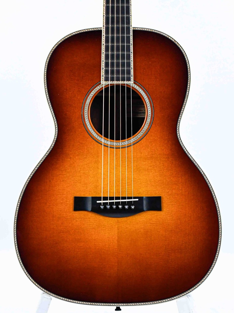 [4394 3] Santa Cruz 35th Anniversary 000 Cowgirl 'Clementine' Cocobolo Italian Spruce Sunburst no. 3 of 10 2011-3.jpg