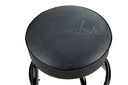 Fender® Embossed Black Logo Barstool, Black/Black, 30"