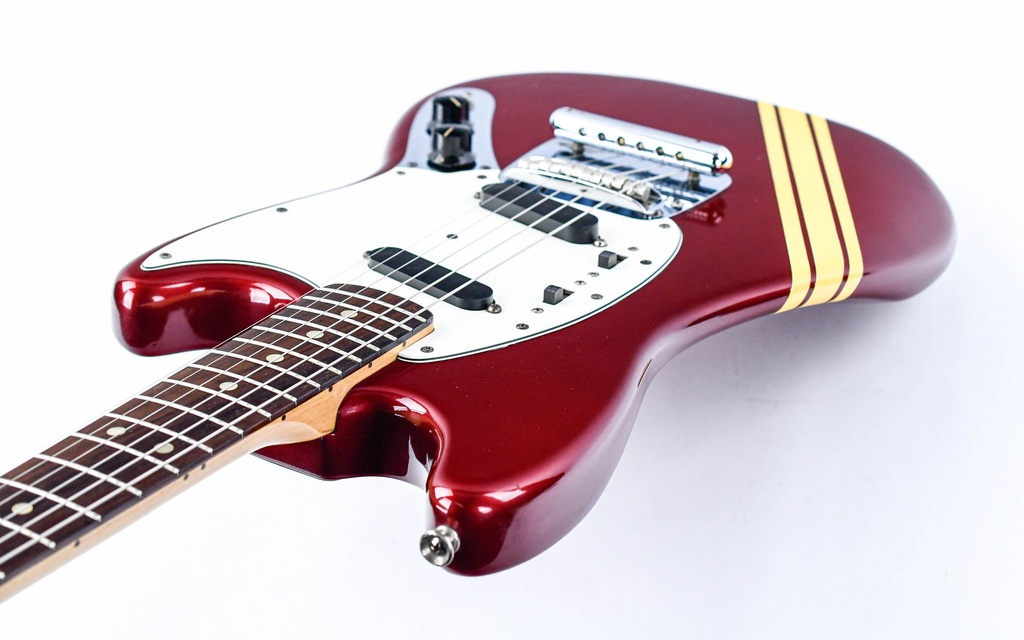 Fender Mustang Candy Apple Red Racing Stripes 1974-8.jpg