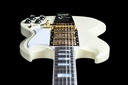 Gibson 1963 Les Paul SG Custom Reissue 3 Pickup Maestro VOS Classic White B-Stock-10.jpg