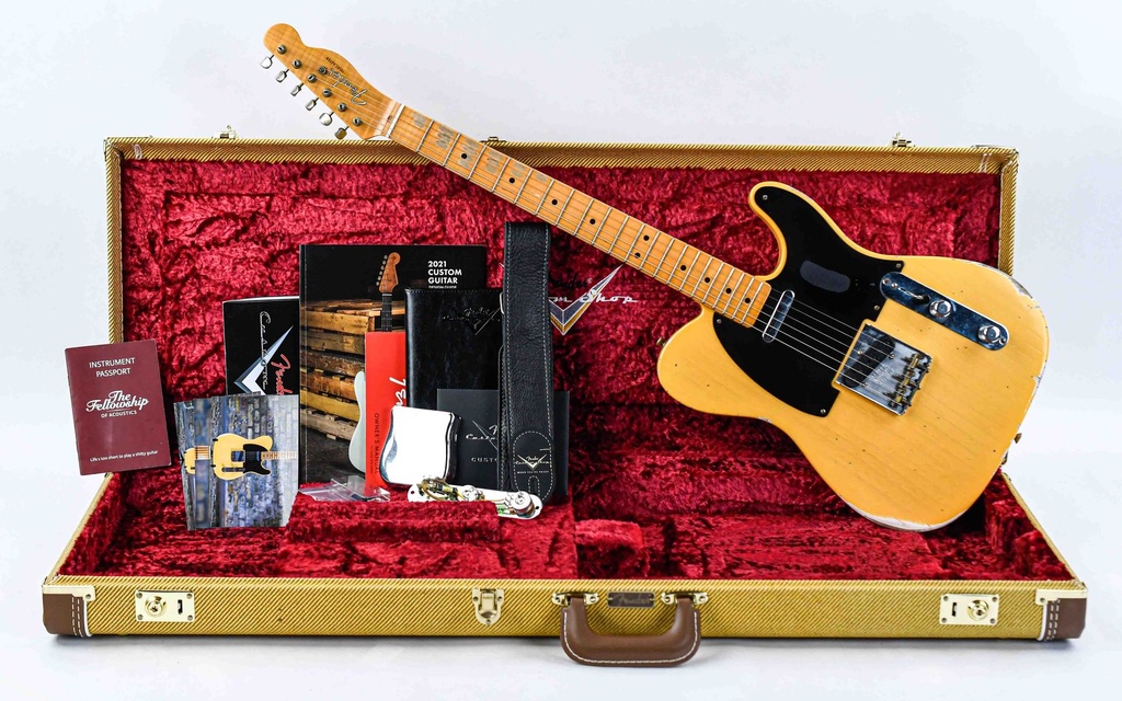 [R112133] Fender Custom Shop LTD 51 Telecaster Relic Blonde 2021-2.jpg