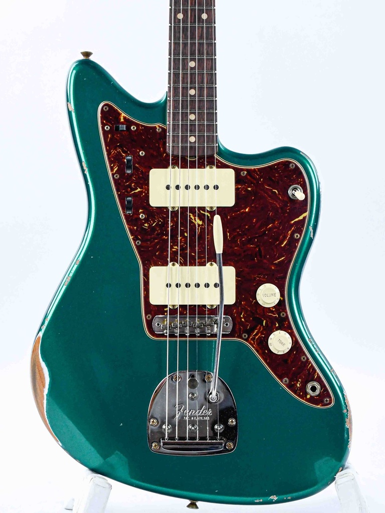 Fender Custom Shop 62 Jazzmaster Relic RW British Racing Green-4.jpg