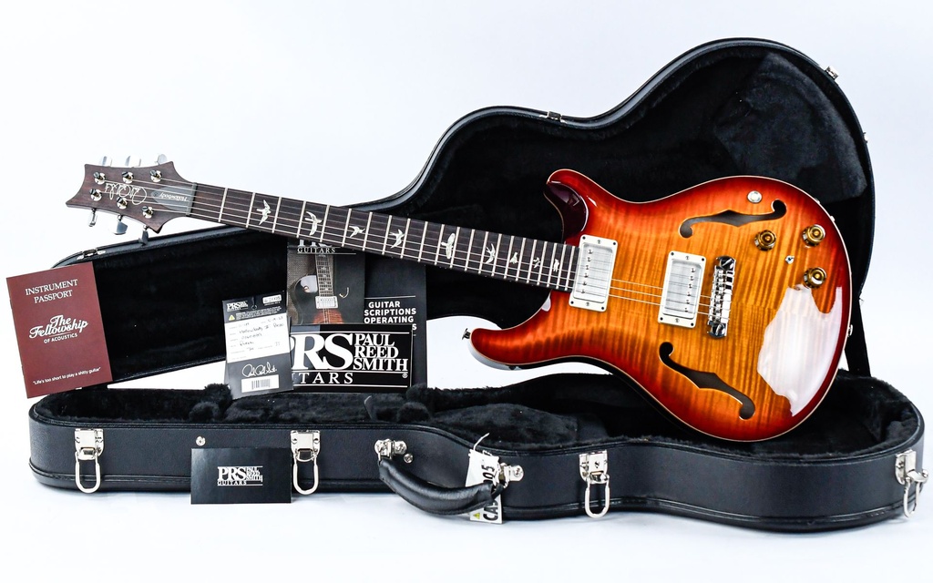 [230360889] PRS Hollowbody II Piezo Dark Cherry Sunburst 2023-1.jpg
