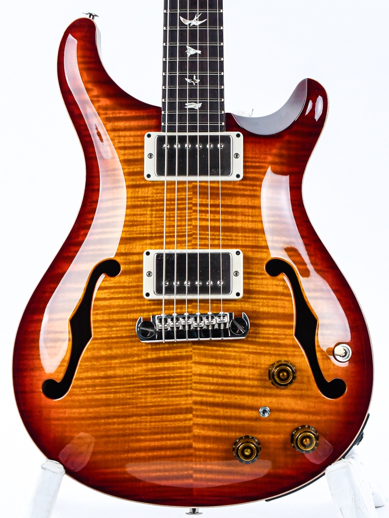 [230360889] PRS Hollowbody II Piezo Dark Cherry Sunburst 2023-3.jpg