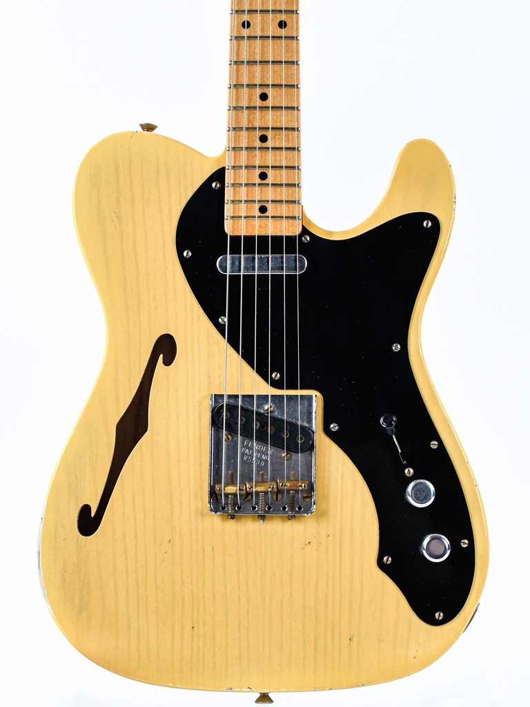 Fender Limited Edition Custom Shop Thinline Telecaster Relic Butterscotch Blonde 2006-3.jpg