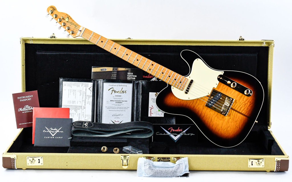 [9235001315] Fender Custom Shop Merle Haggard Telecaster NOS 2 Color Sunburst-1.jpg