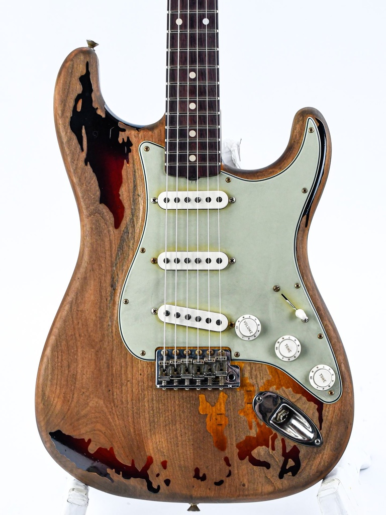 [9235001128] Fender Custom Shop Rory Gallagher Stratocaster Heavy Relic 3 Color Sunburst-4.jpg