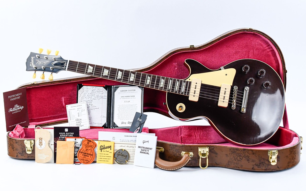 Gibson Les Paul 1955 NAMM Show Commemorative Edition Viceroy Brown 2025-1.jpg