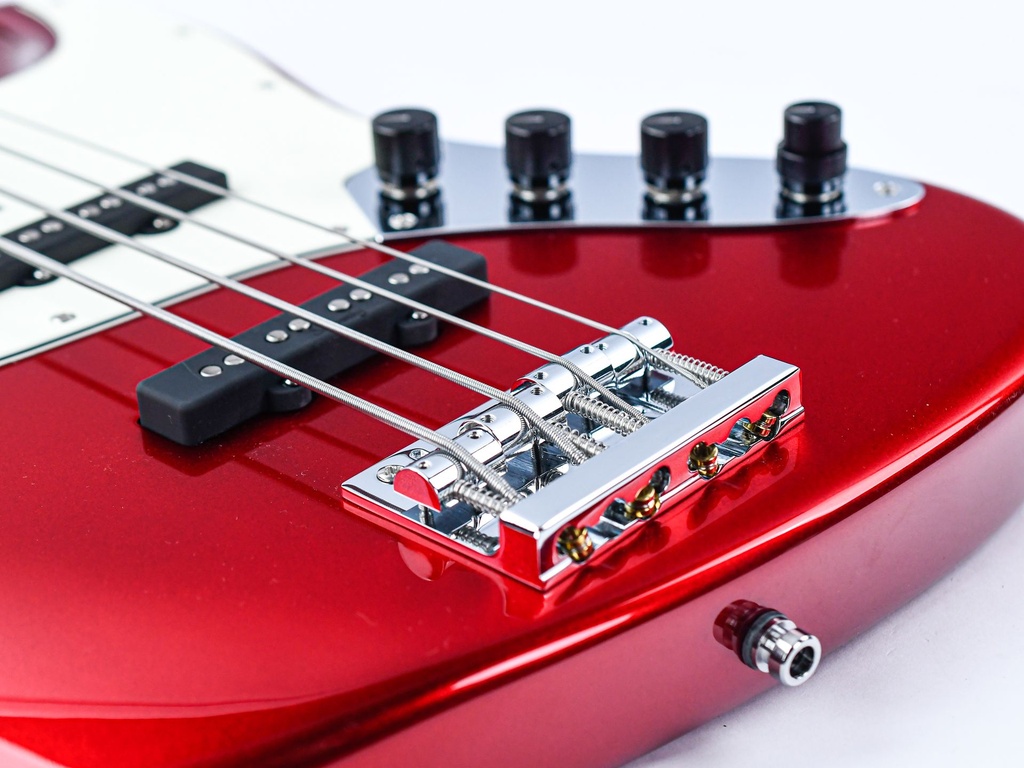 Sadowsky MetroLine 21-Fret Vintage J-J Bass, Red Alder Body, 4-String - Solid Candy Apple Red Metallic High Polish-10.jpg