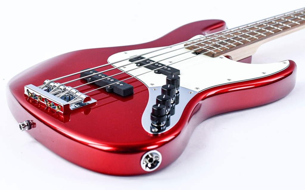 Sadowsky MetroLine 21-Fret Vintage J-J Bass, Red Alder Body, 4-String - Solid Candy Apple Red Metallic High Polish-11.jpg