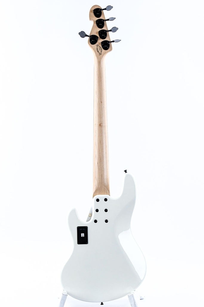 Sandberg California II TM Virgin White Fretless 5-String 2024-7.jpg