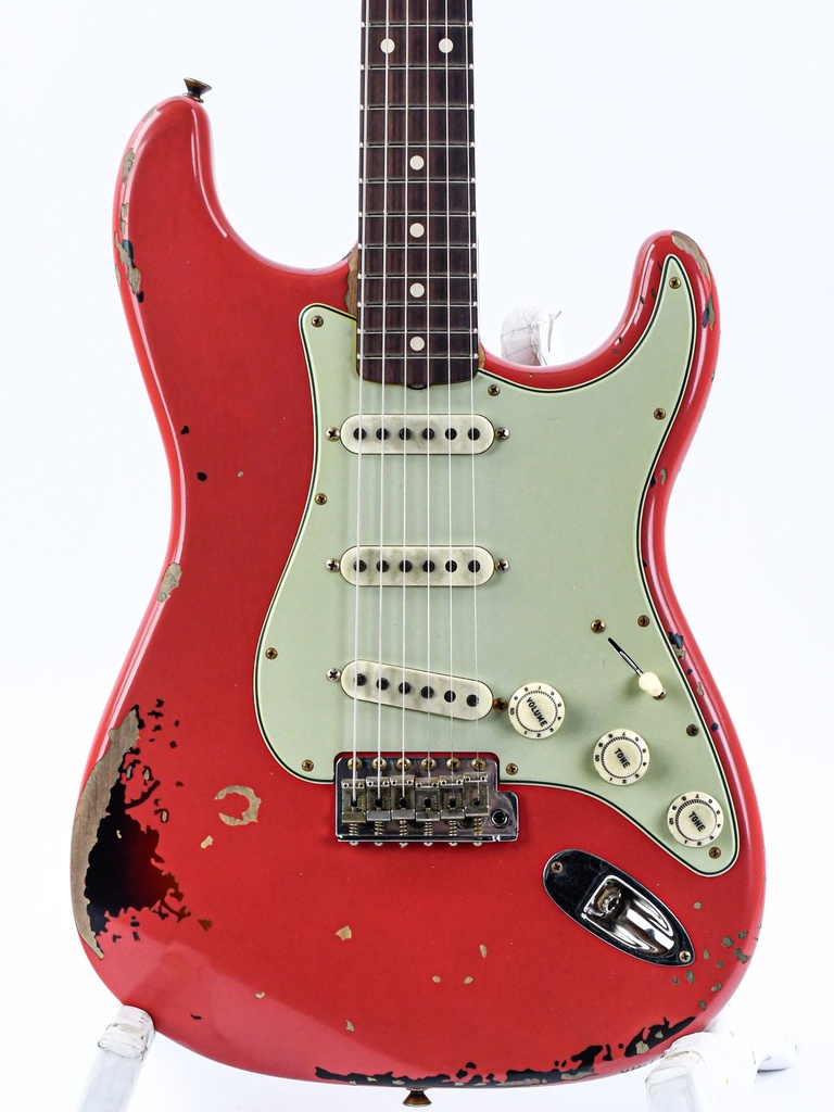 Fender Custom Shop Michael Landau 1963 Stratocaster Fiesta Red Relic-4.jpg